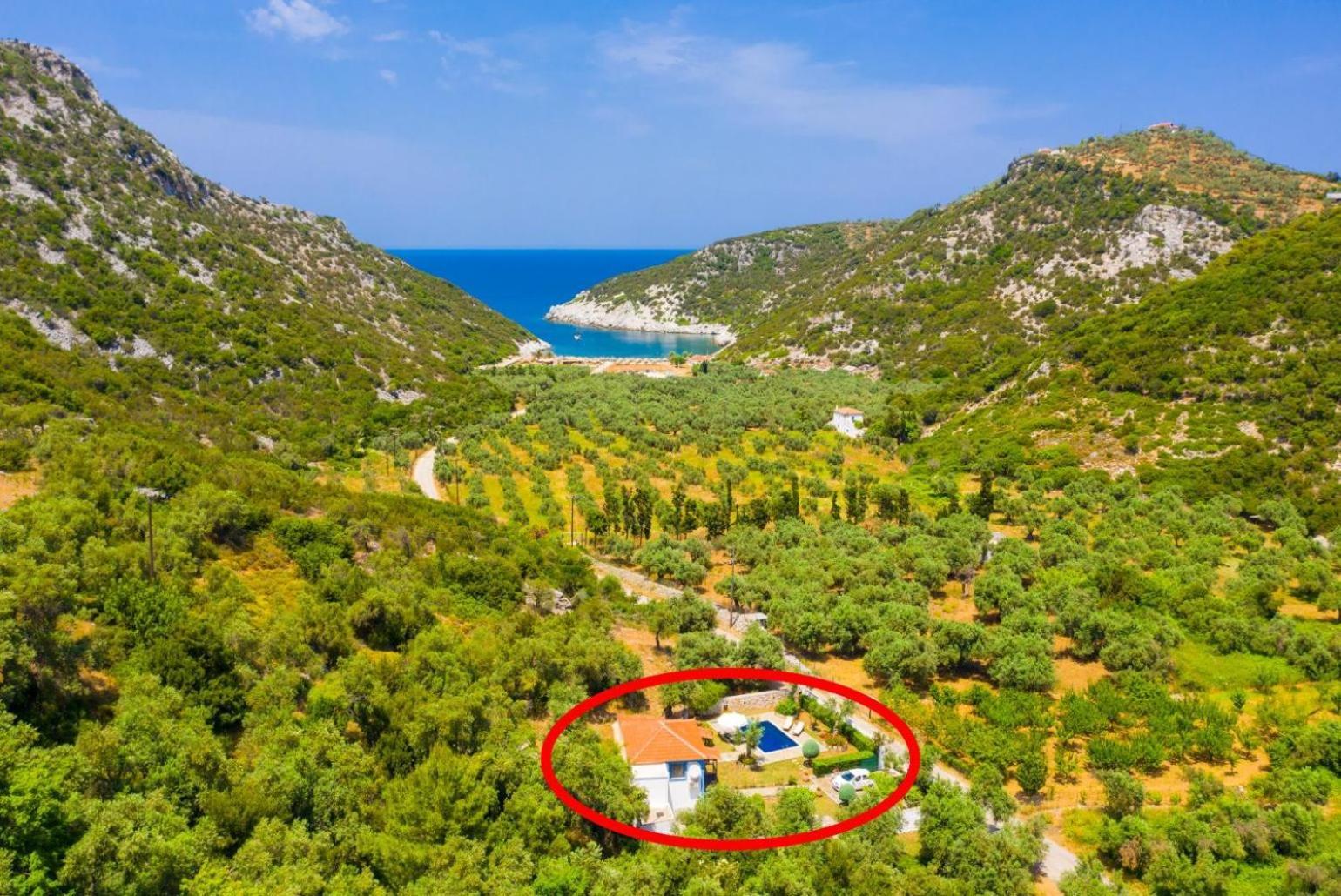 Villa Glysteri Panormos  Εξωτερικό φωτογραφία